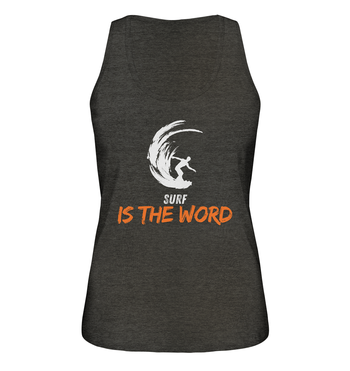 Surf is the Word - Ladies Organic Tank-Top