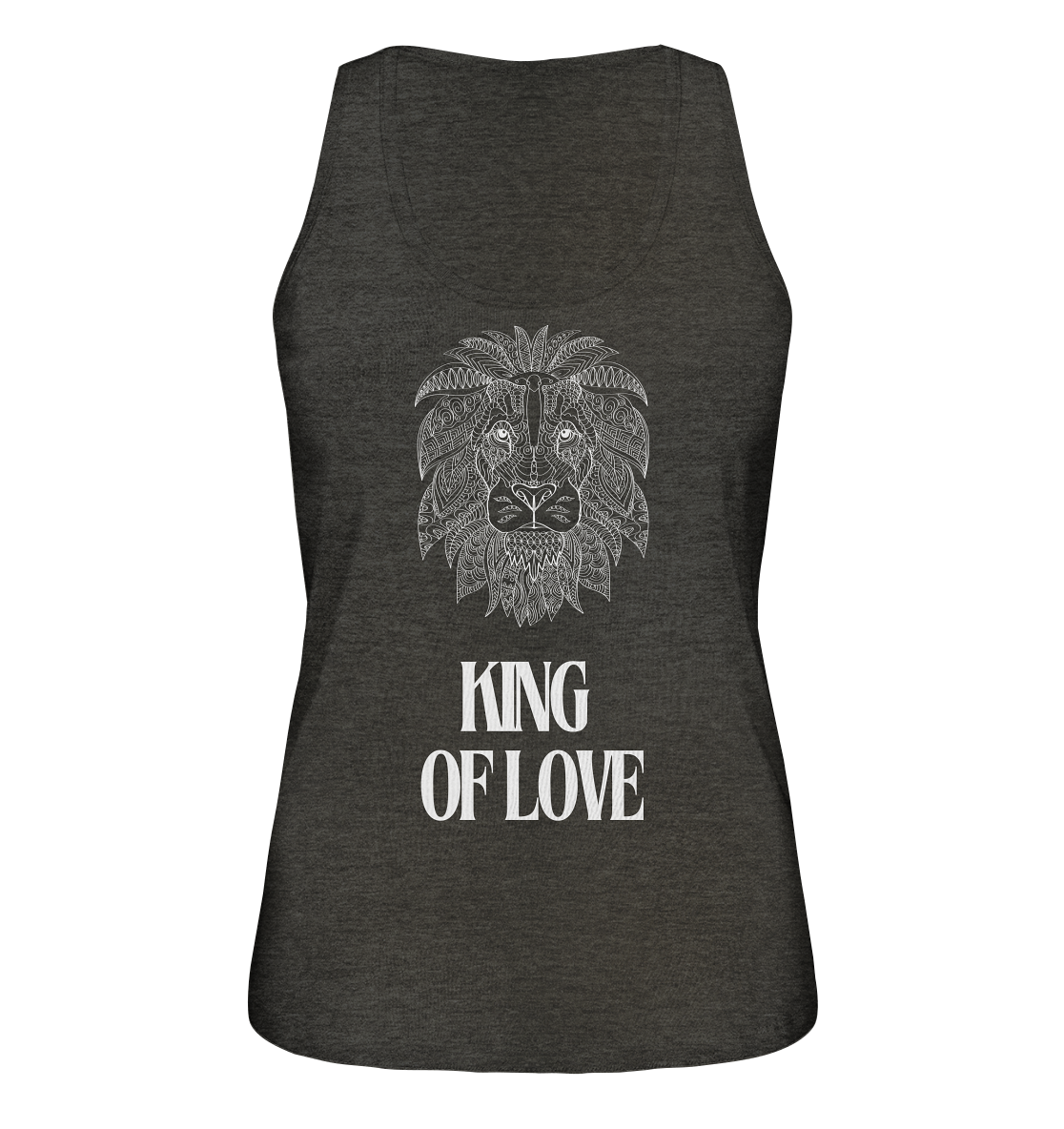 King of Love - Ladies Organic Tank-Top