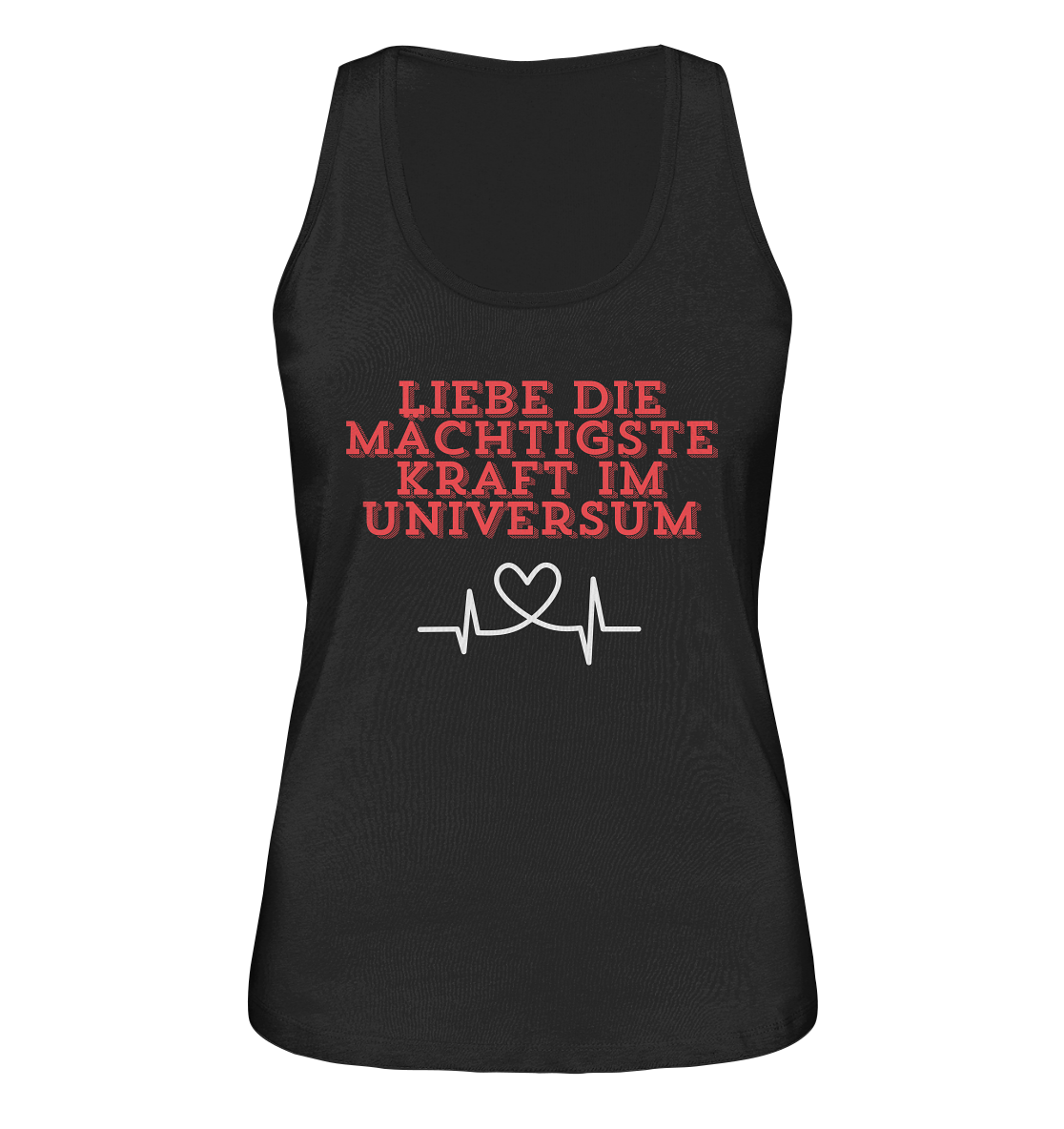 Liebe als Kraft - Ladies Organic Tank-Top
