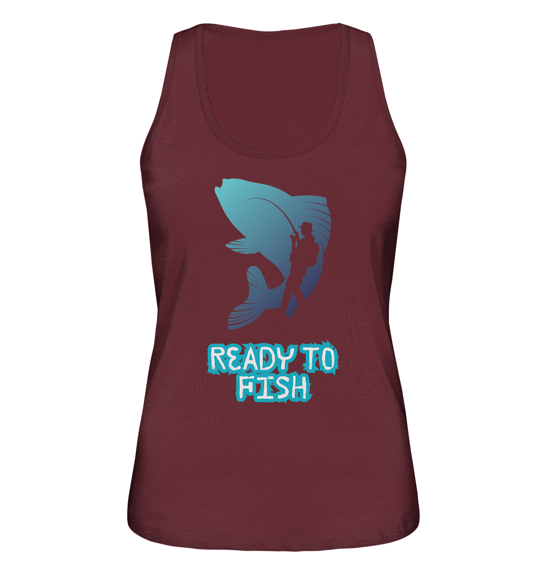Ready to Fish - Ladies Organic Tank-Top