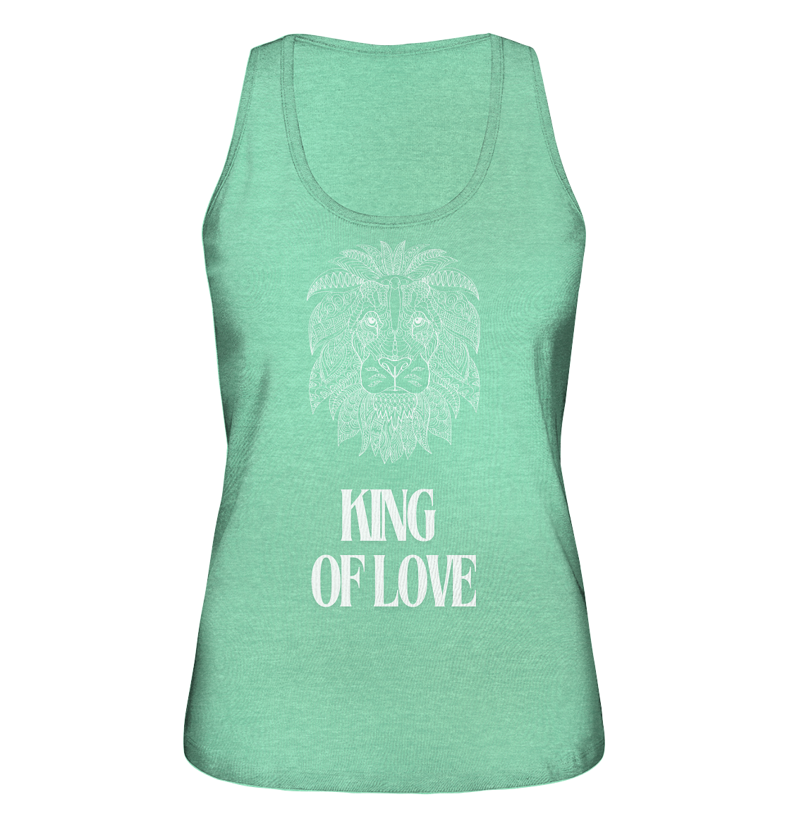 King of Love - Ladies Organic Tank-Top