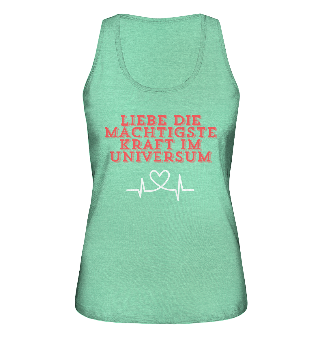 Liebe als Kraft - Ladies Organic Tank-Top
