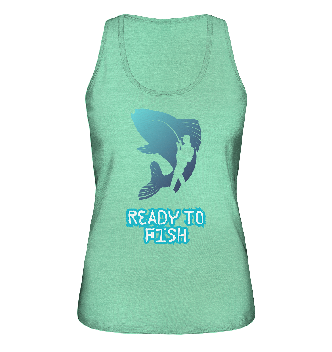 Ready to Fish - Ladies Organic Tank-Top