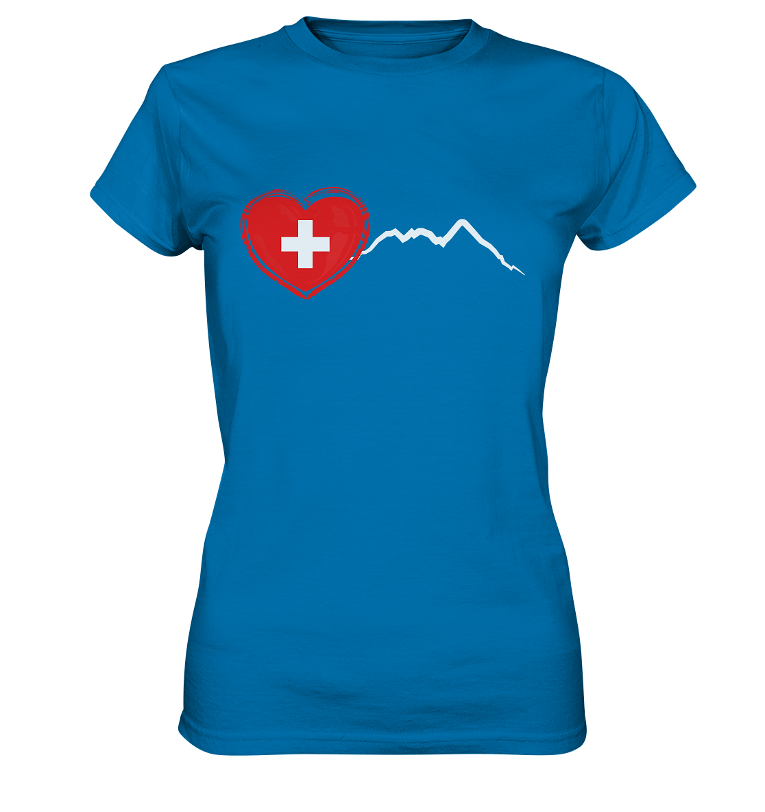 I Love Switzerland - Ladies Premium Shirt