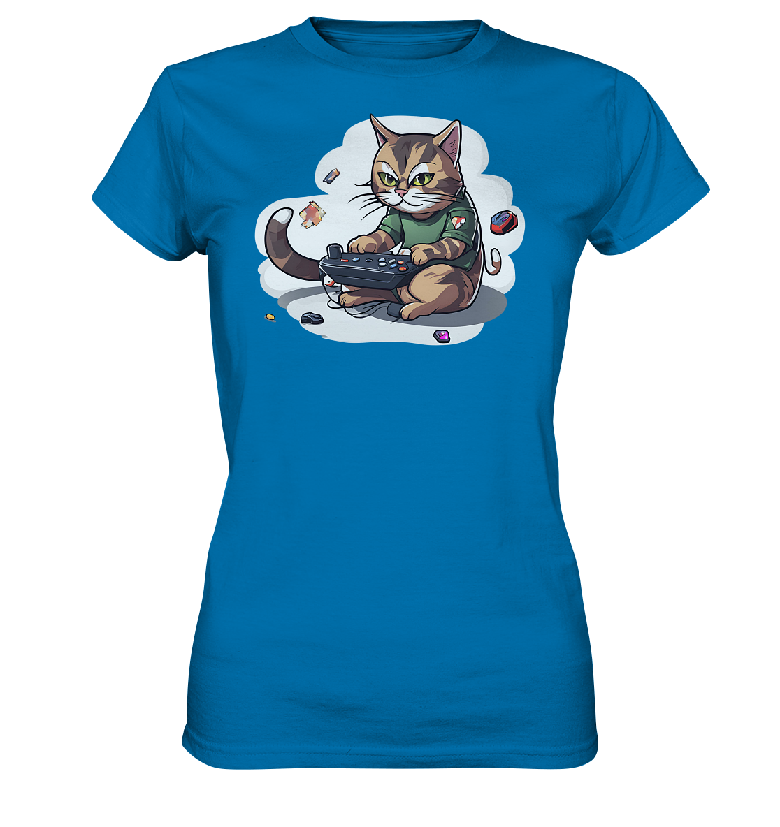 Gaming Cat - Ladies Premium Shirt