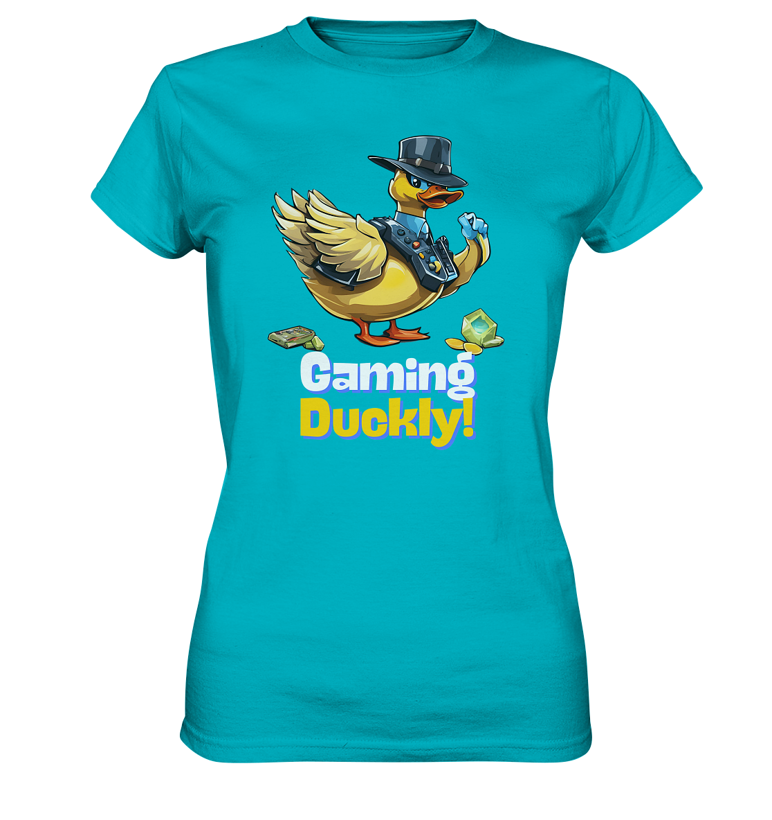 Gaming Duckly - Ladies Premium Shirt