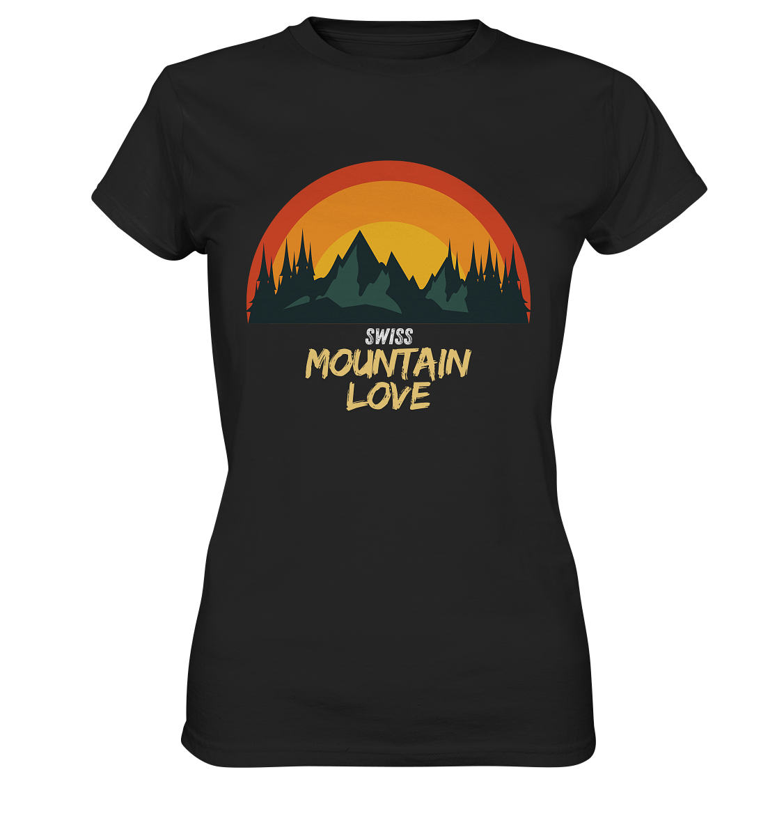 Mountain Love - Ladies Premium Shirt