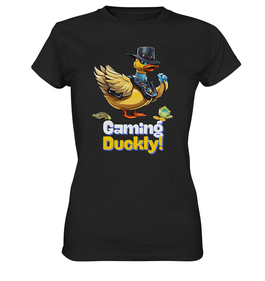 Gaming Duckly - Ladies Premium Shirt