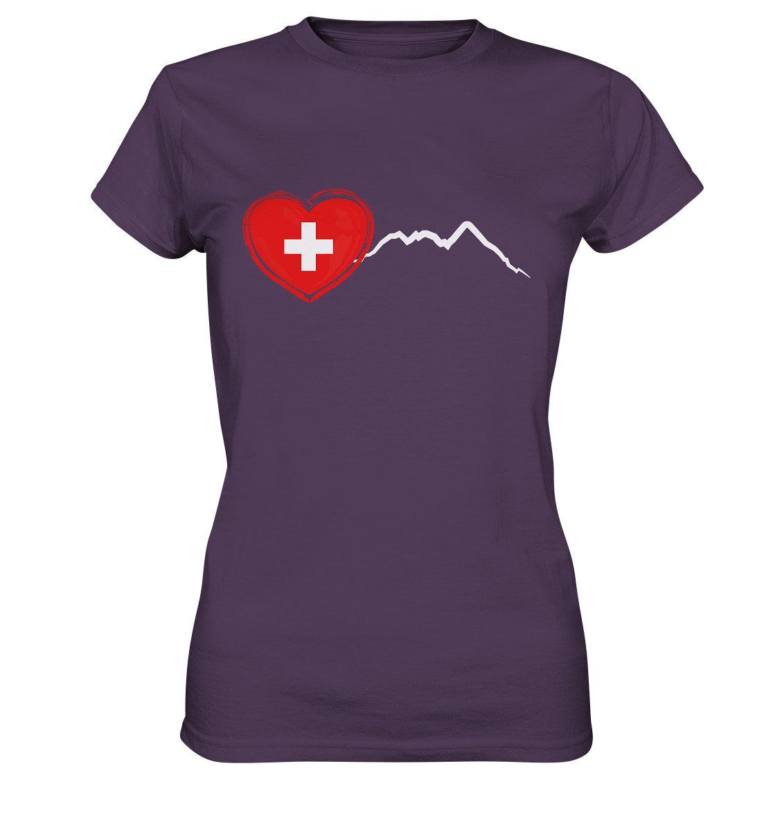 I Love Switzerland - Ladies Premium Shirt