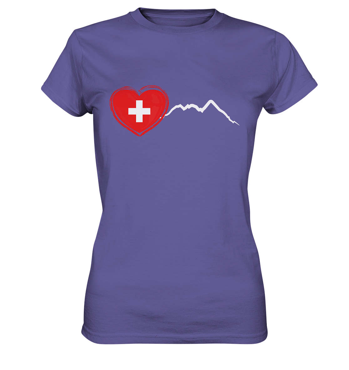 I Love Switzerland - Ladies Premium Shirt