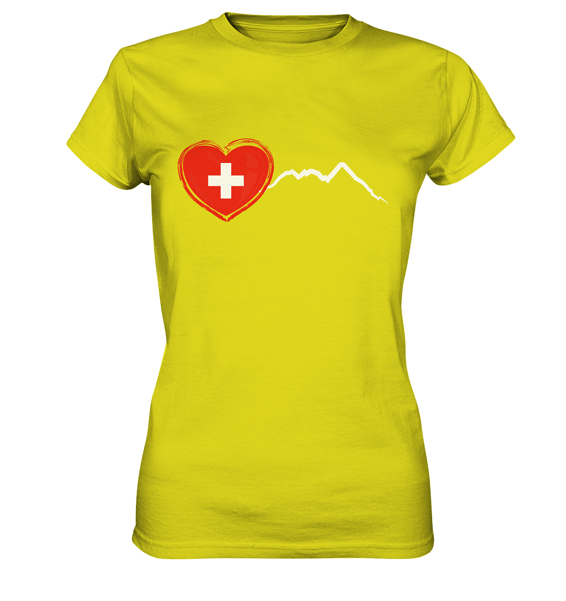I Love Switzerland - Ladies Premium Shirt