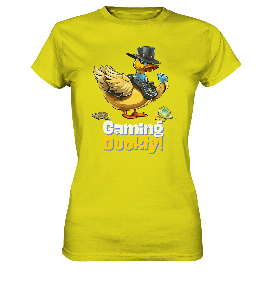 Gaming Duckly - Ladies Premium Shirt