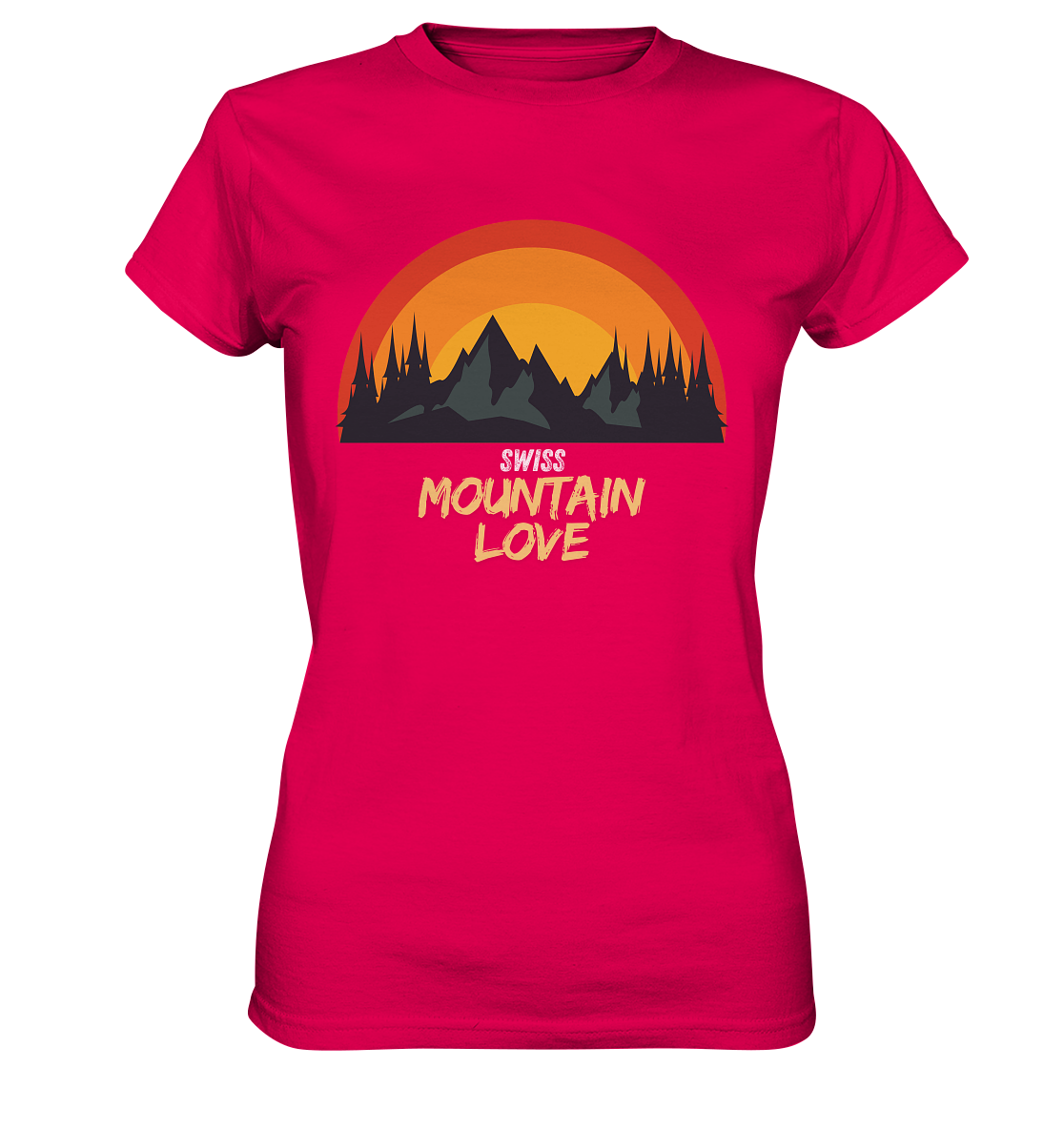 Mountain Love - Ladies Premium Shirt