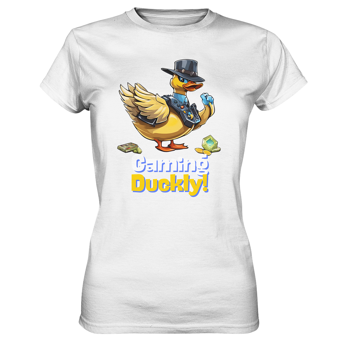 Gaming Duckly - Ladies Premium Shirt