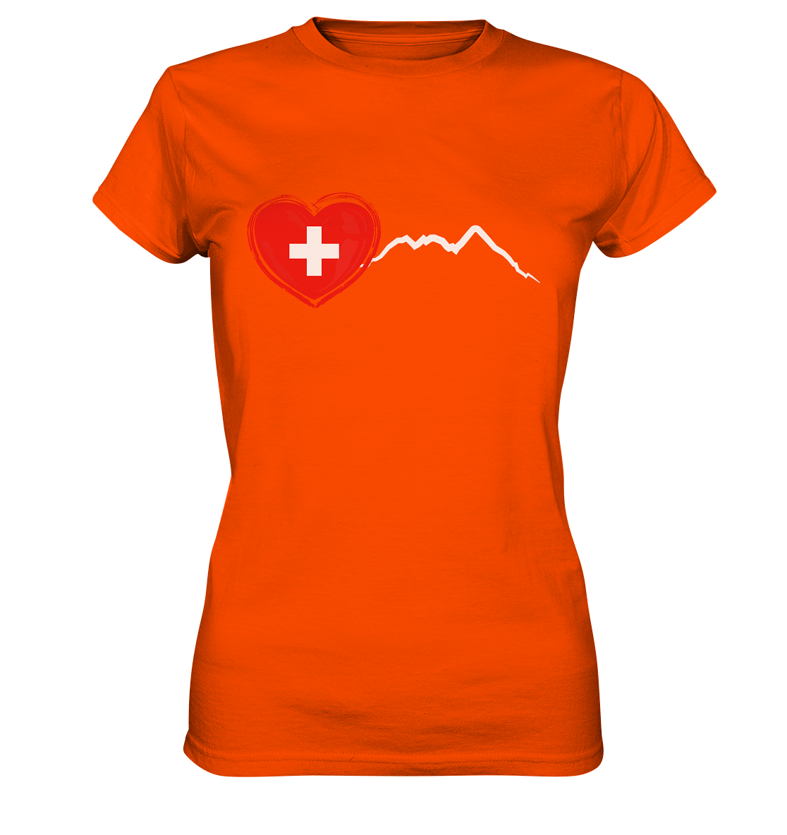 I Love Switzerland - Ladies Premium Shirt