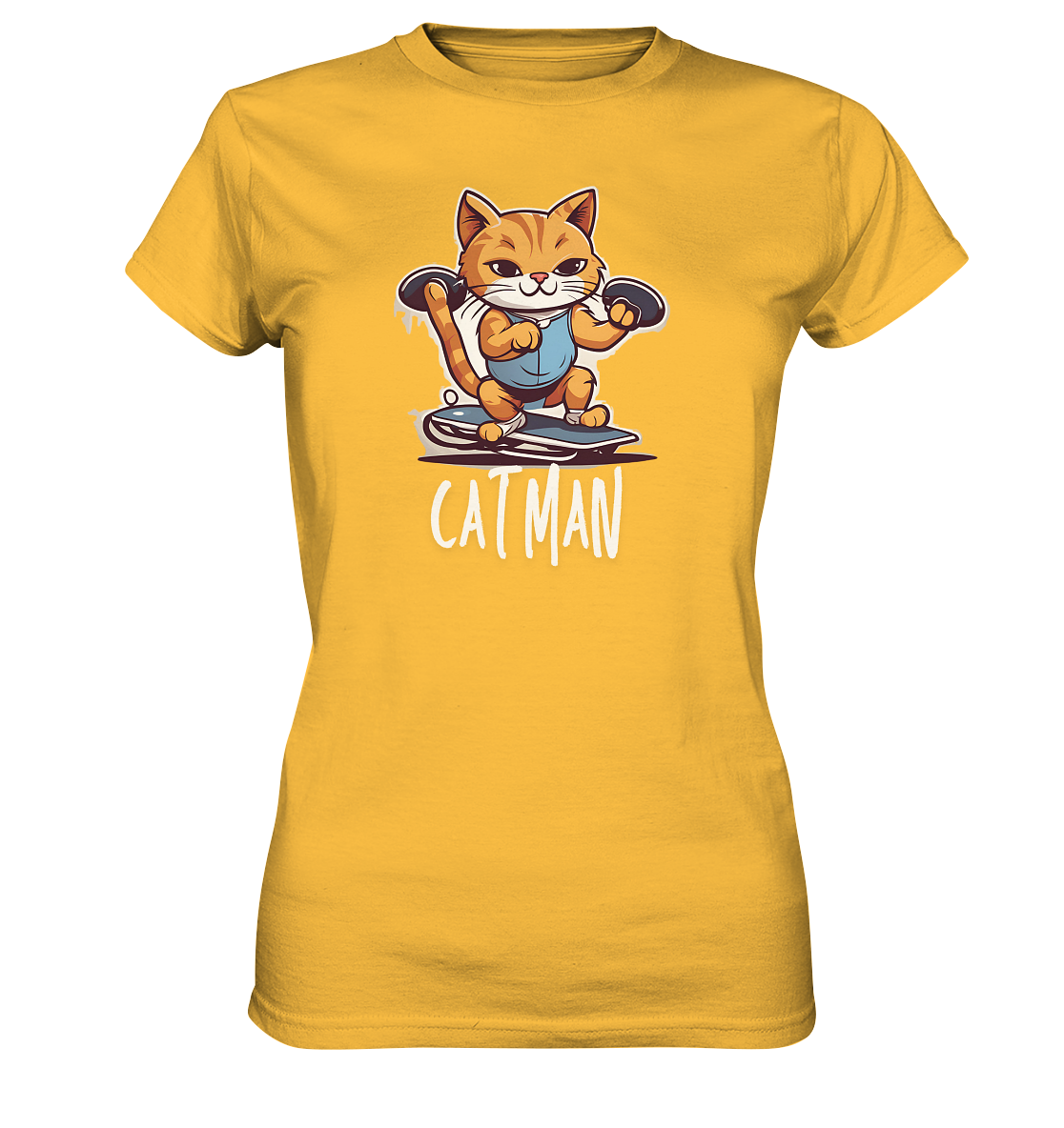 Skater Cat - Ladies Premium Shirt