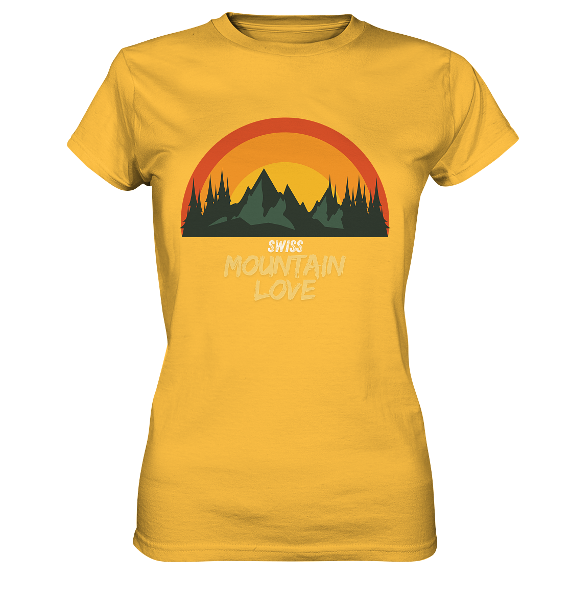 Mountain Love - Ladies Premium Shirt