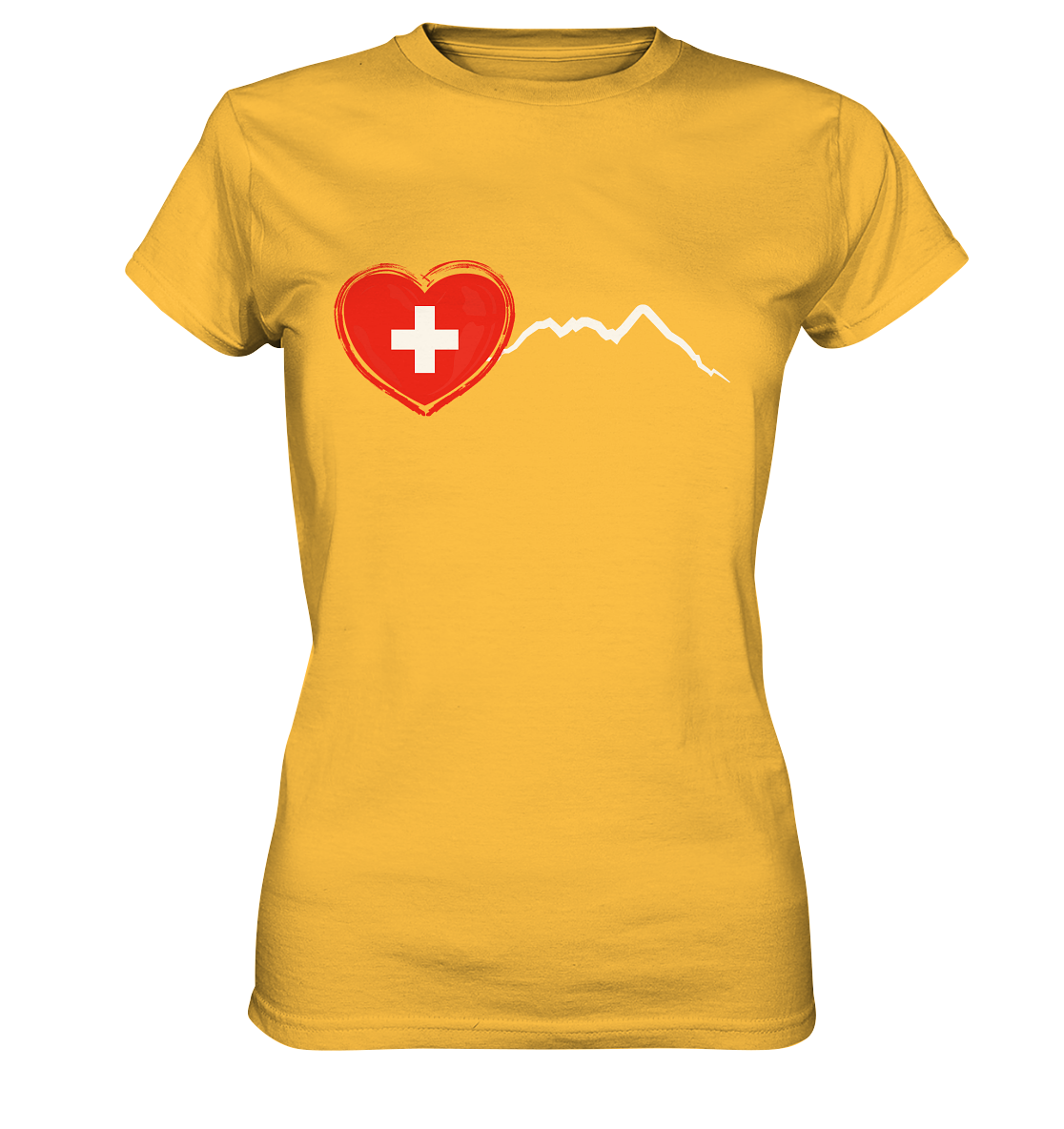 I Love Switzerland - Ladies Premium Shirt