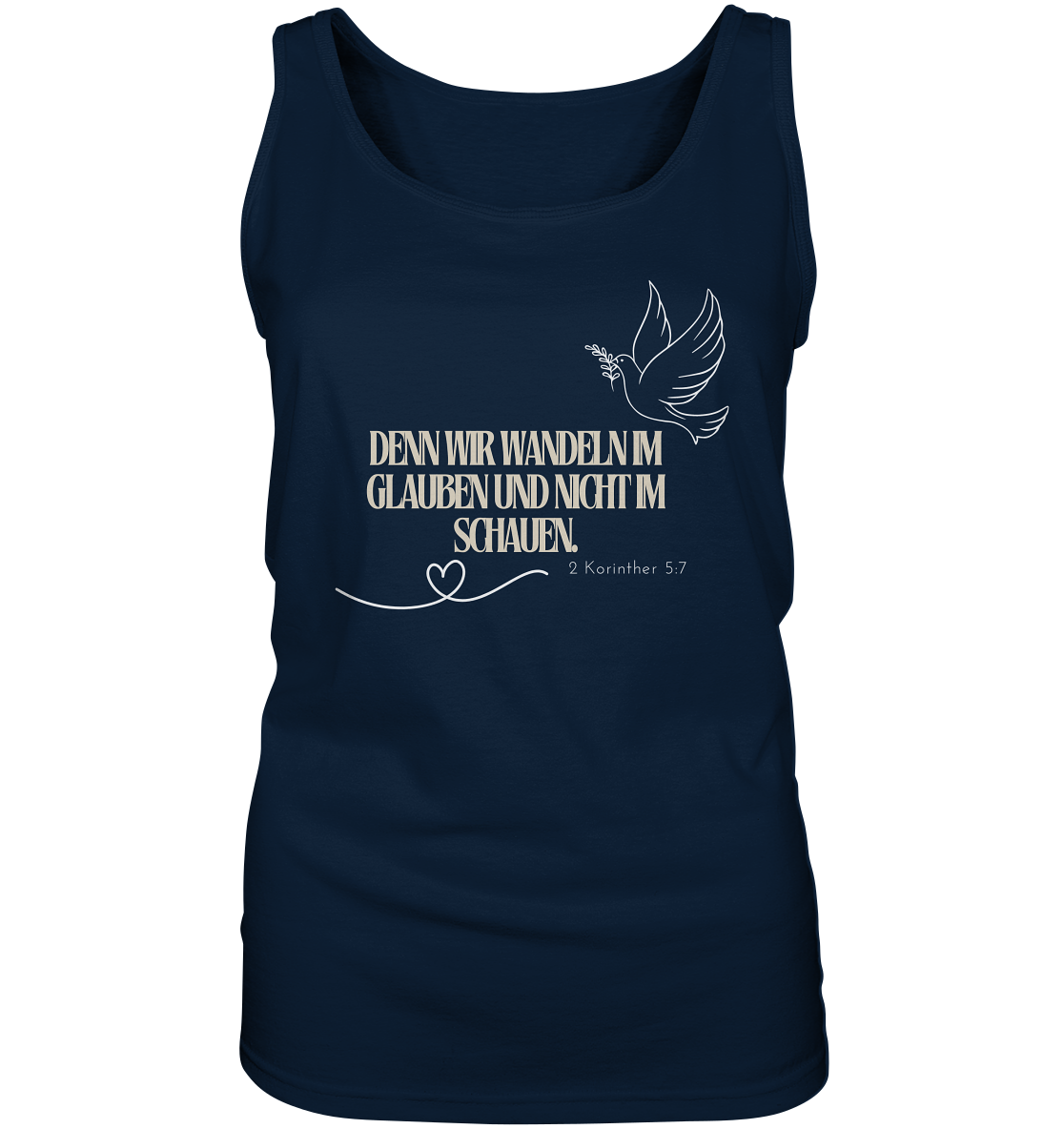 Glauben - Ladies Tank-Top