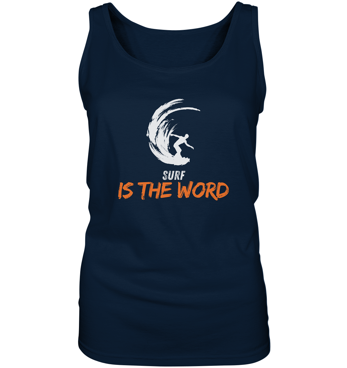 Surf is the Word - Ladies Tank-Top
