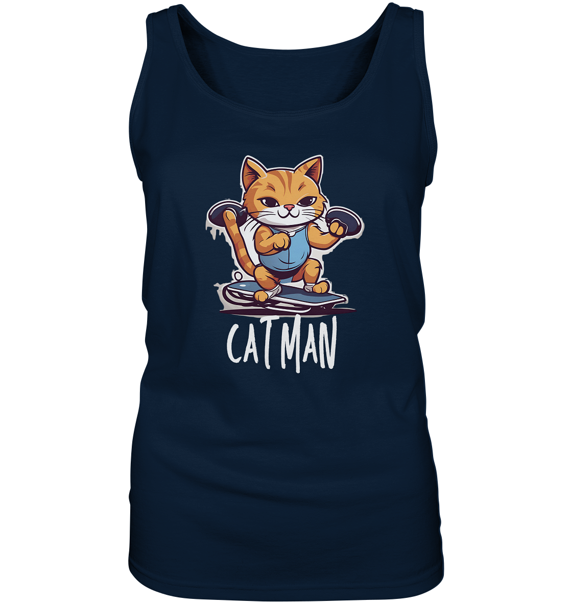 Skater Cat - Ladies Tank-Top