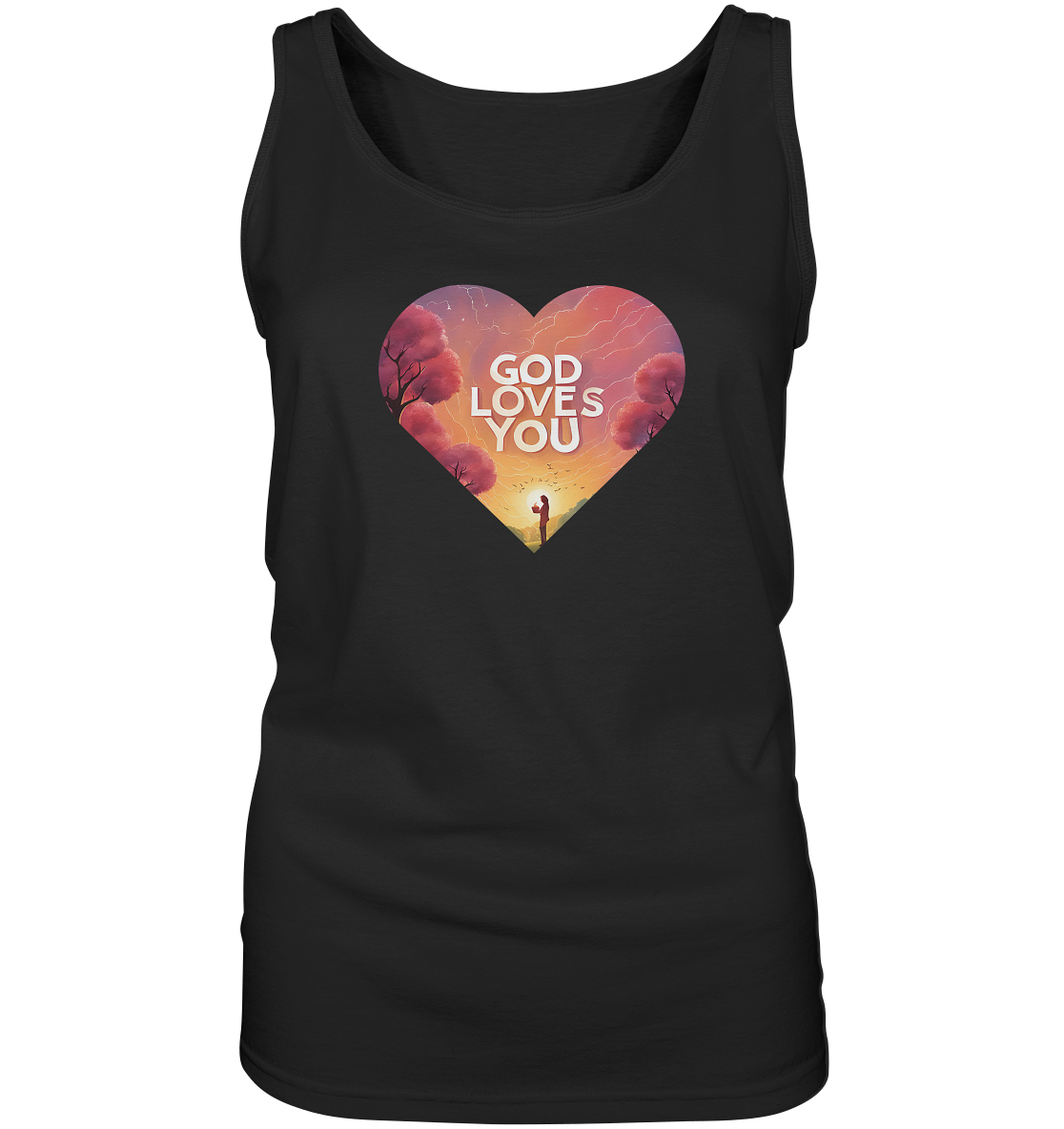 Gott liebt dich - Ladies Tank-Top