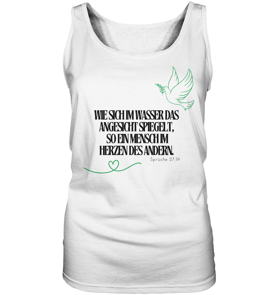 Im Herzen des Menschen - Ladies Tank-Top