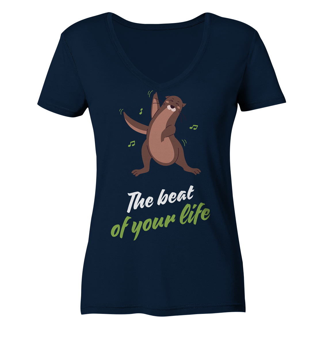 Otter - Ladies V-Neck Shirt