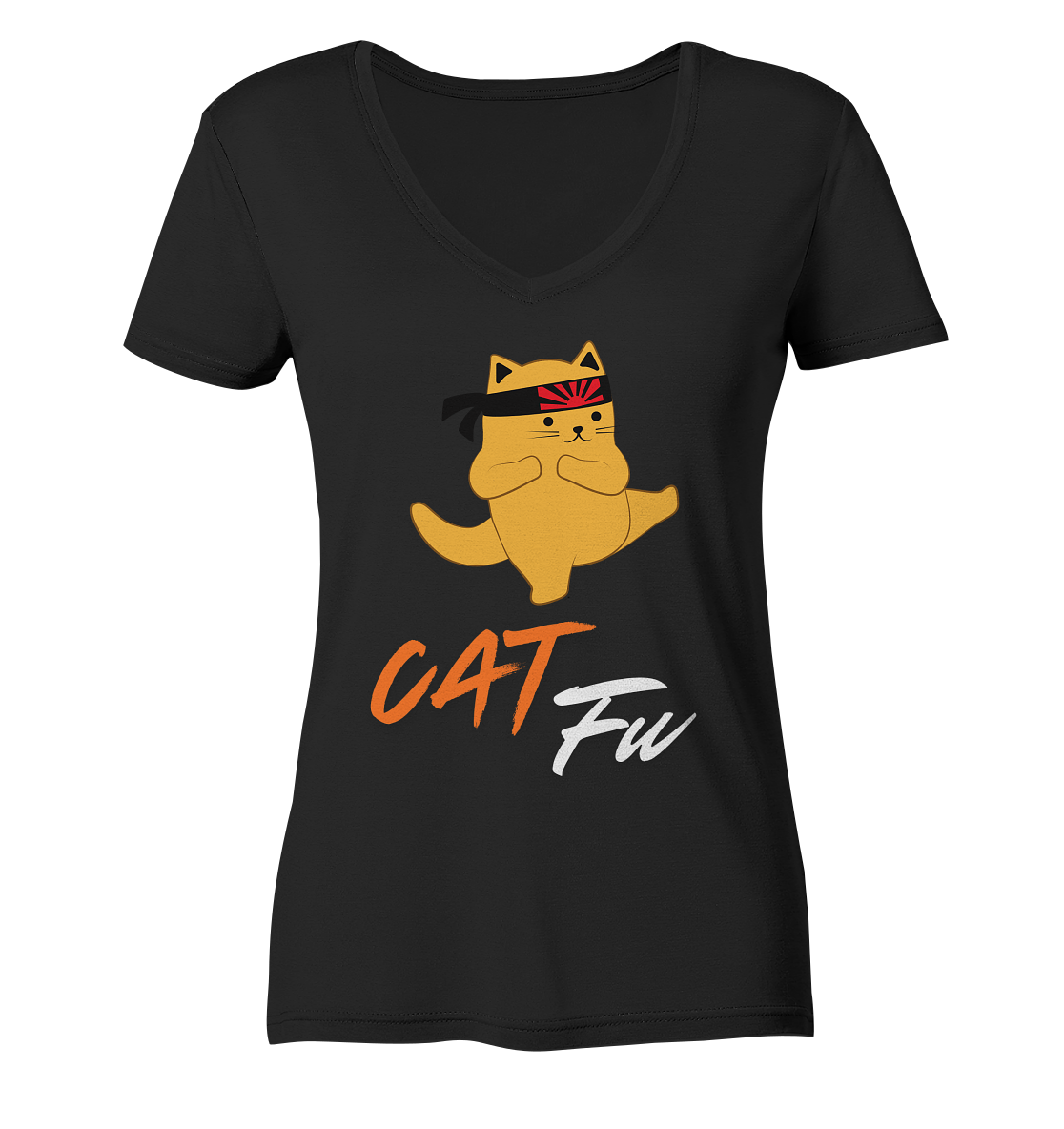Tiere - Ladies V-Neck Shirt