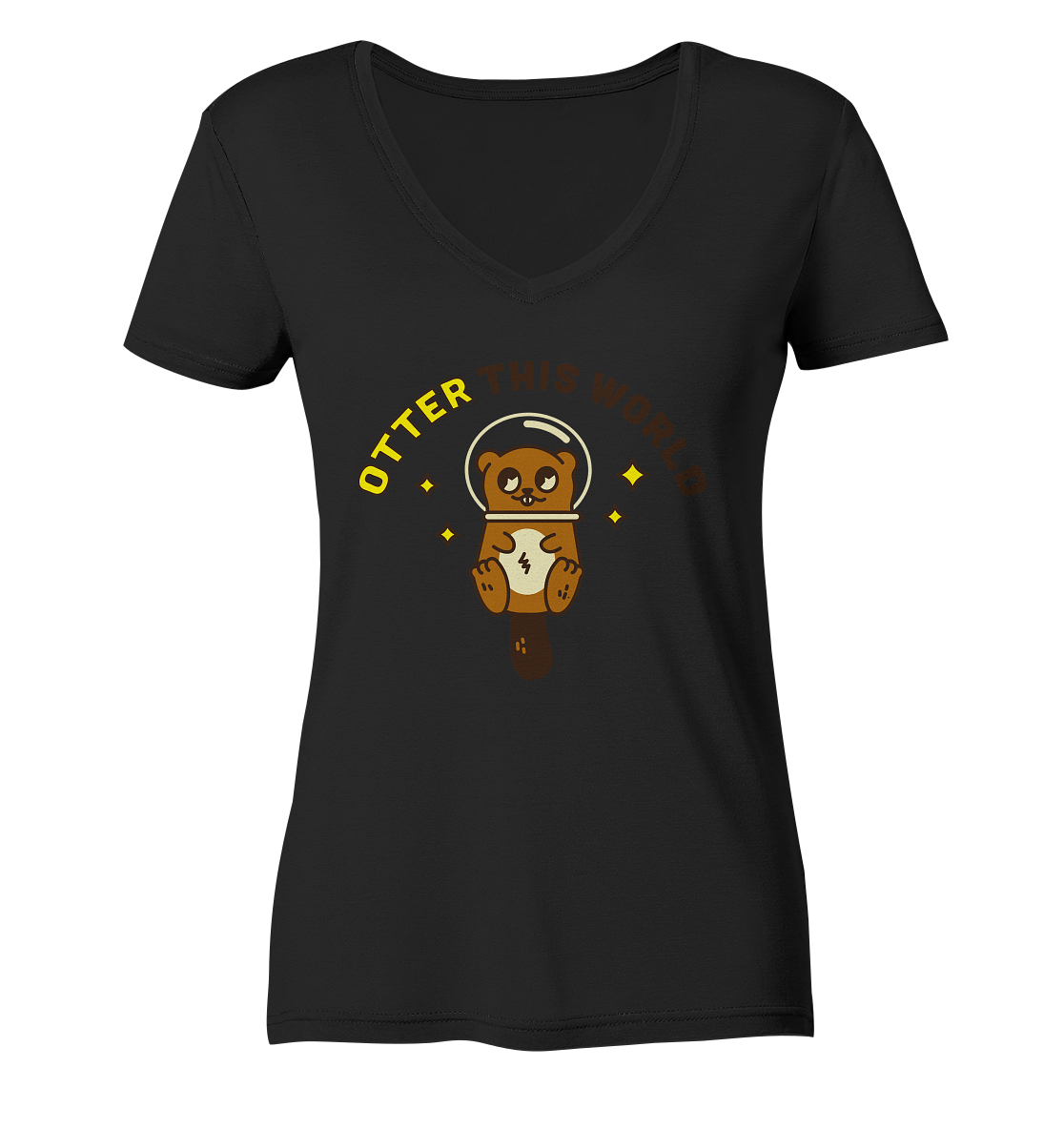 Otter - Ladies V-Neck Shirt