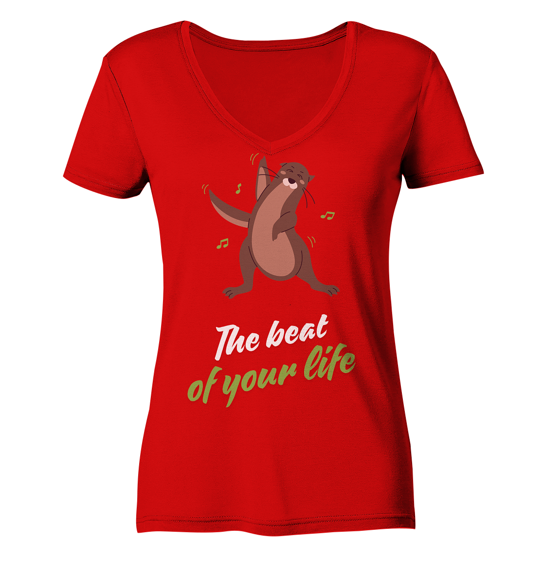 Otter - Ladies V-Neck Shirt