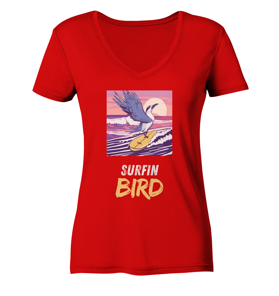 Tiere - Ladies V-Neck Shirt