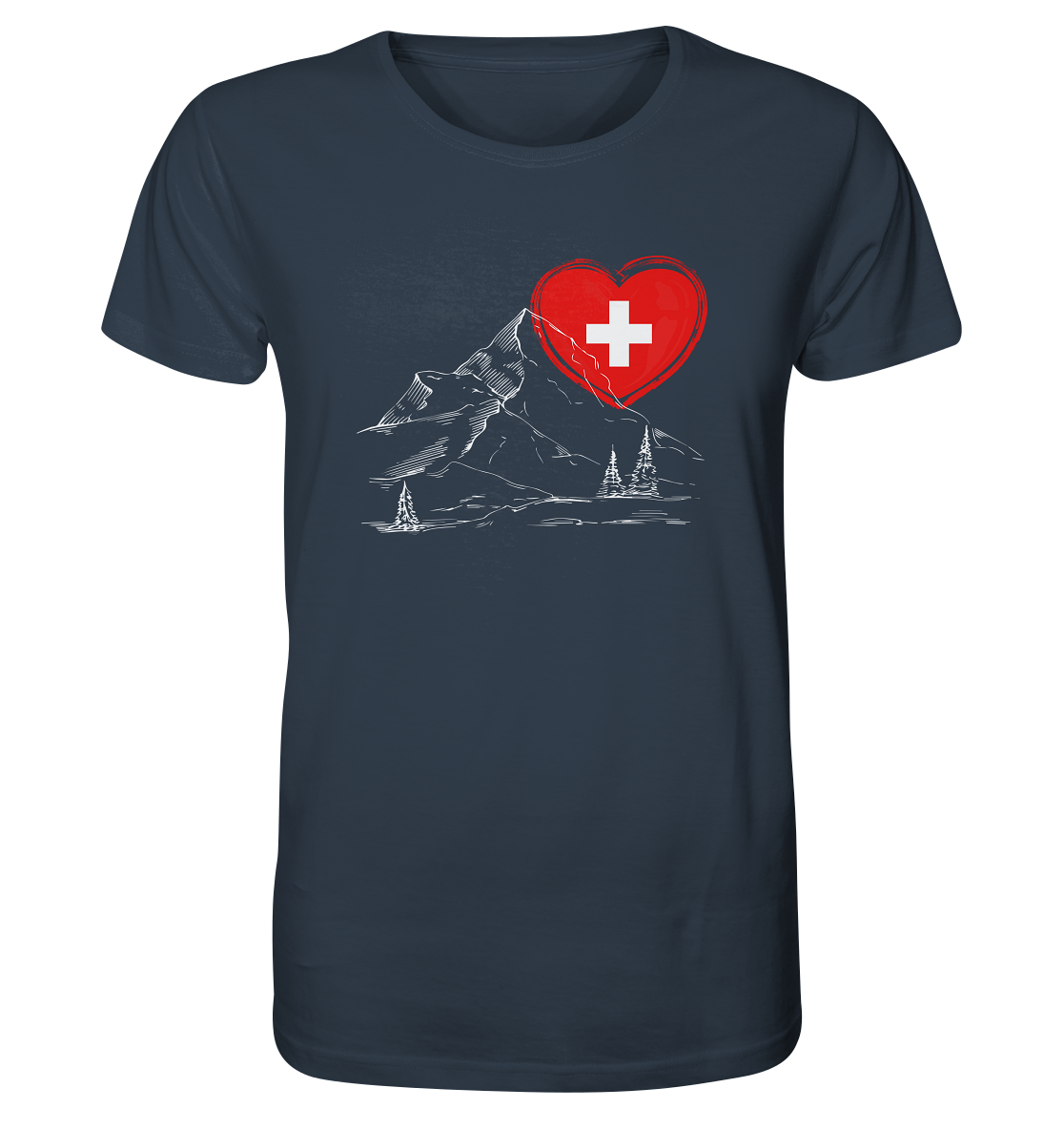 Schweizer Herz - Organic Shirt