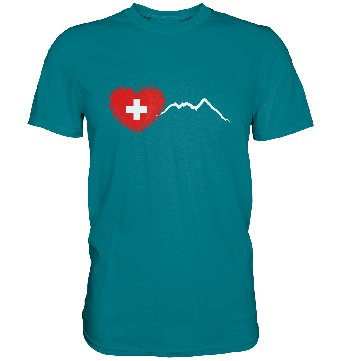I Love Switzerland - Premium Shirt