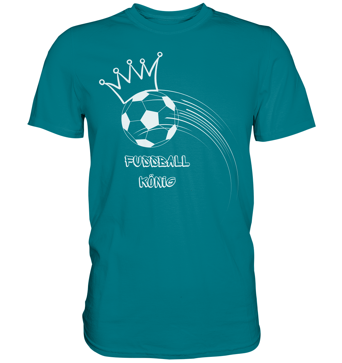 Fussball König - Premium Shirt