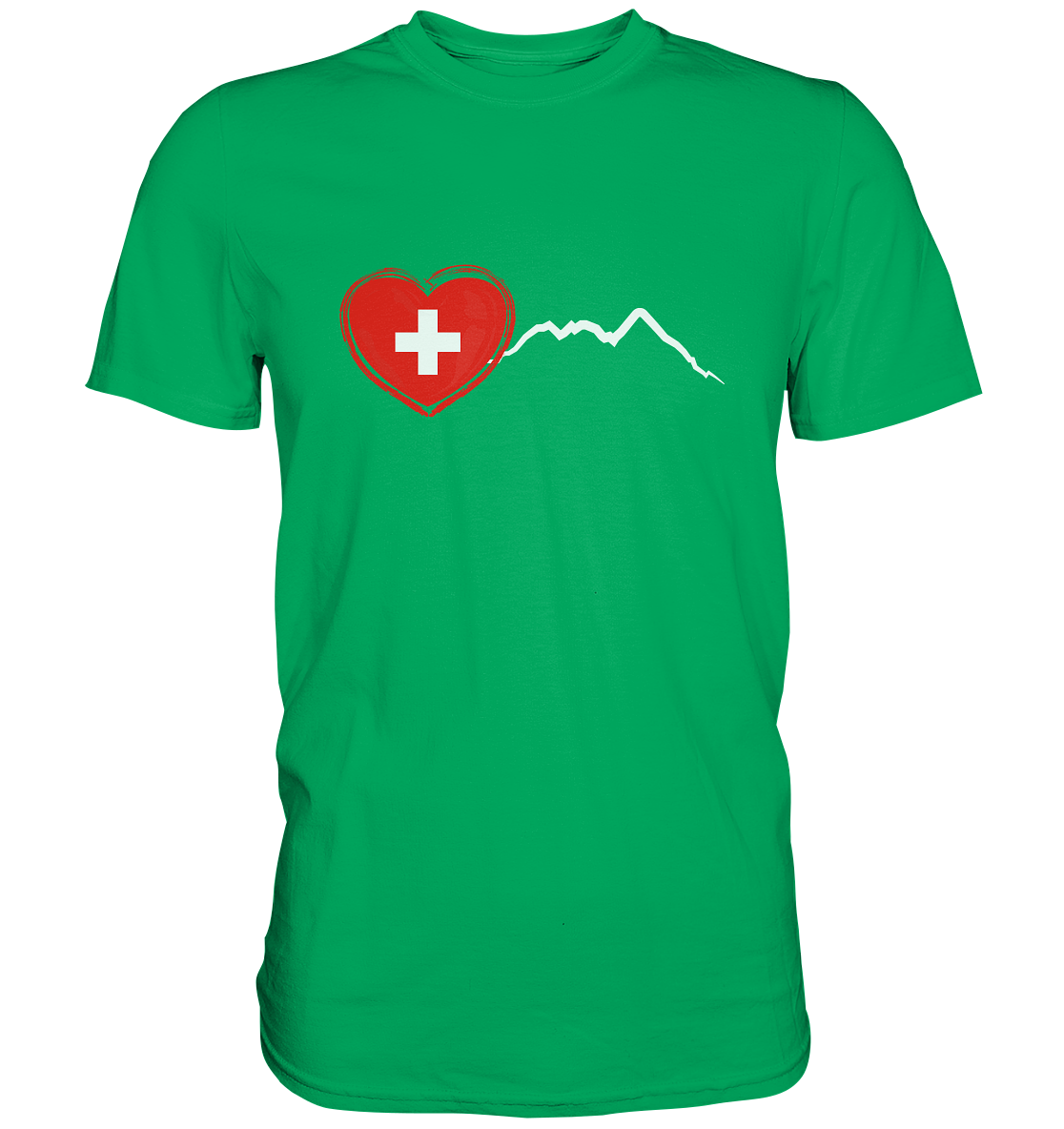 I Love Switzerland - Premium Shirt