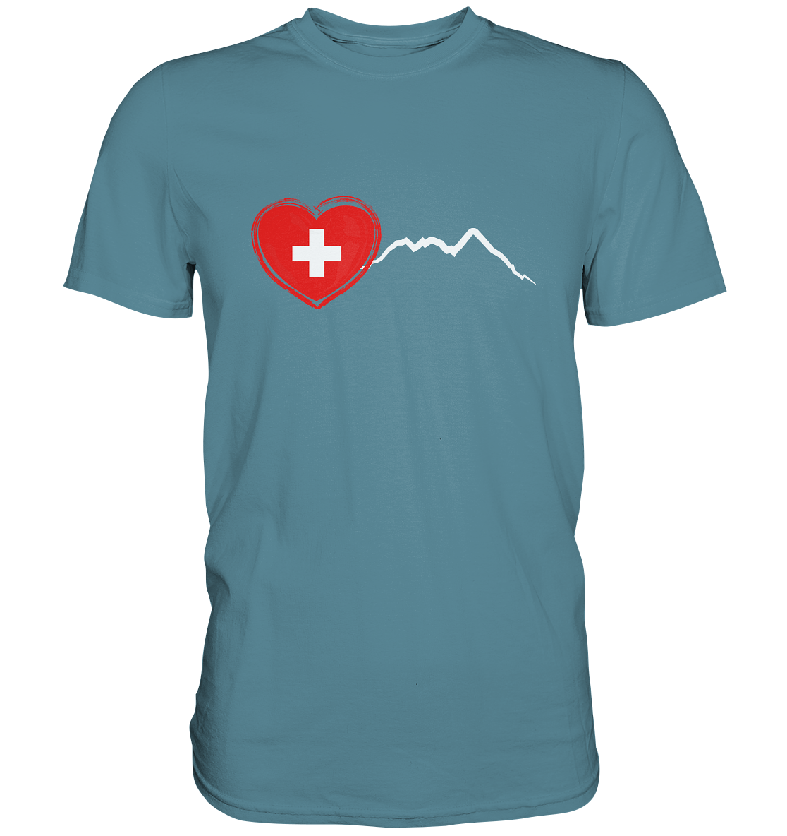 I Love Switzerland - Premium Shirt