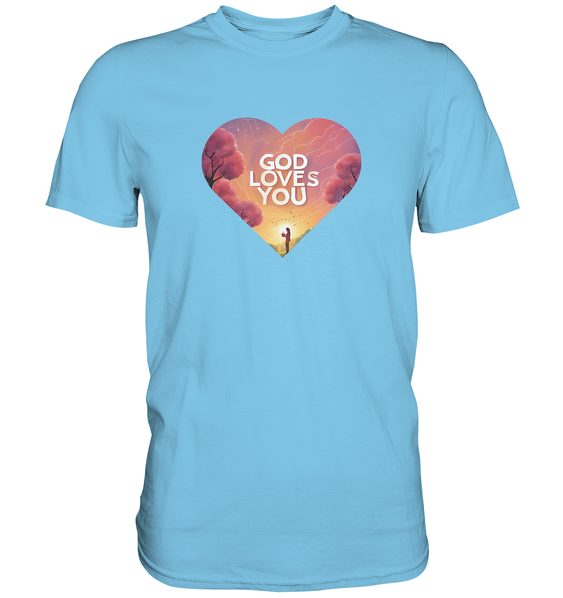 Gott liebt dich - Premium Shirt