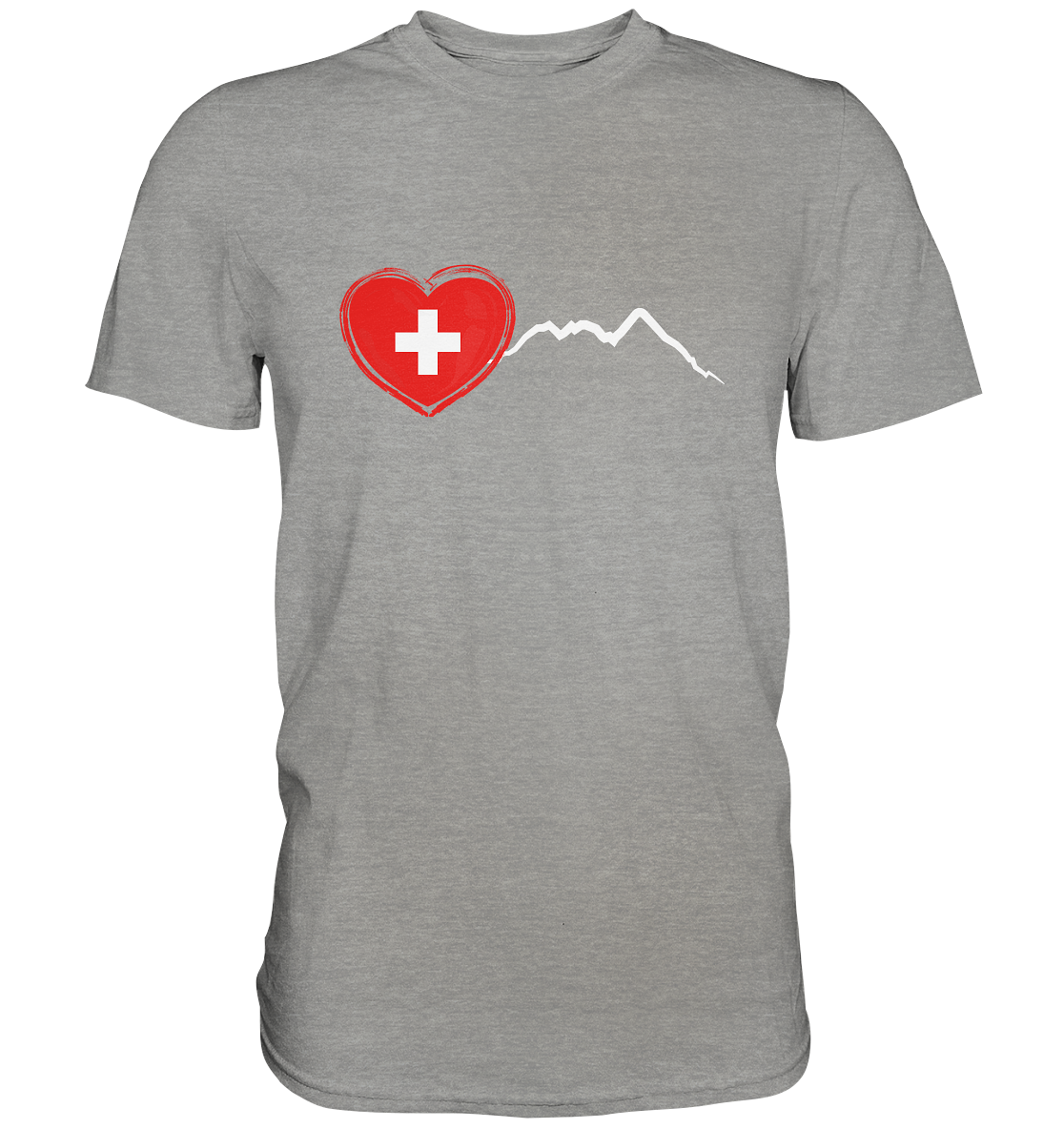 I Love Switzerland - Premium Shirt