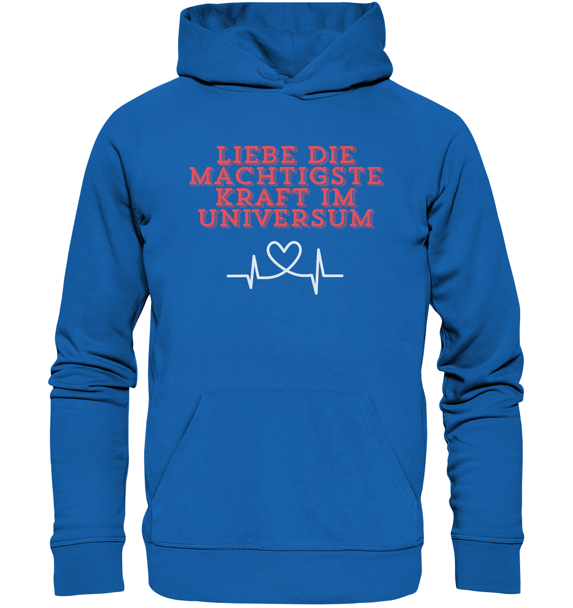 Liebe als Kraft - Premium Unisex Hoodie