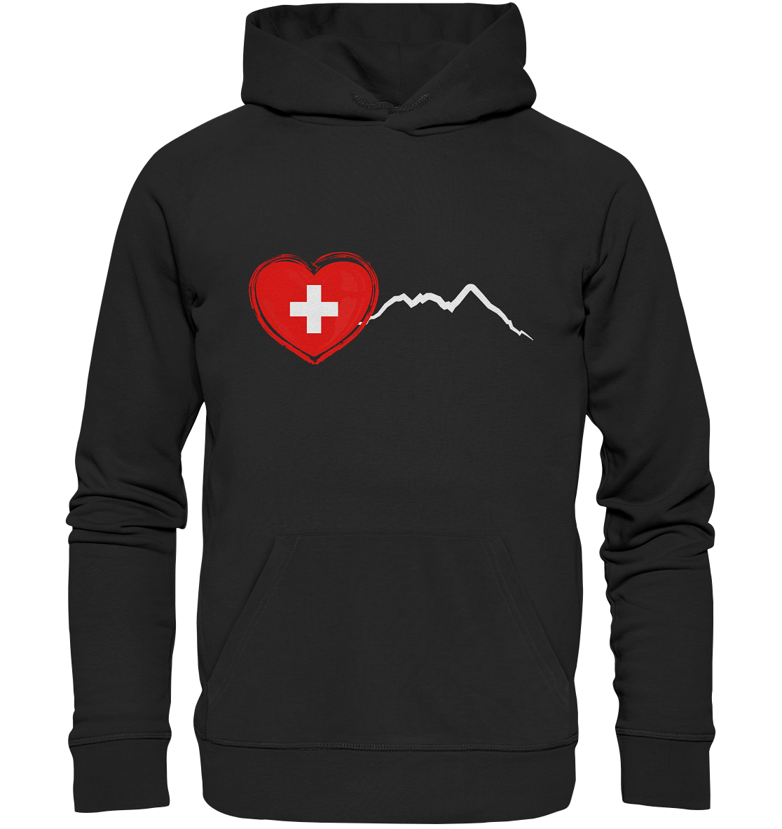 I Love Switzerland - Premium Unisex Hoodie