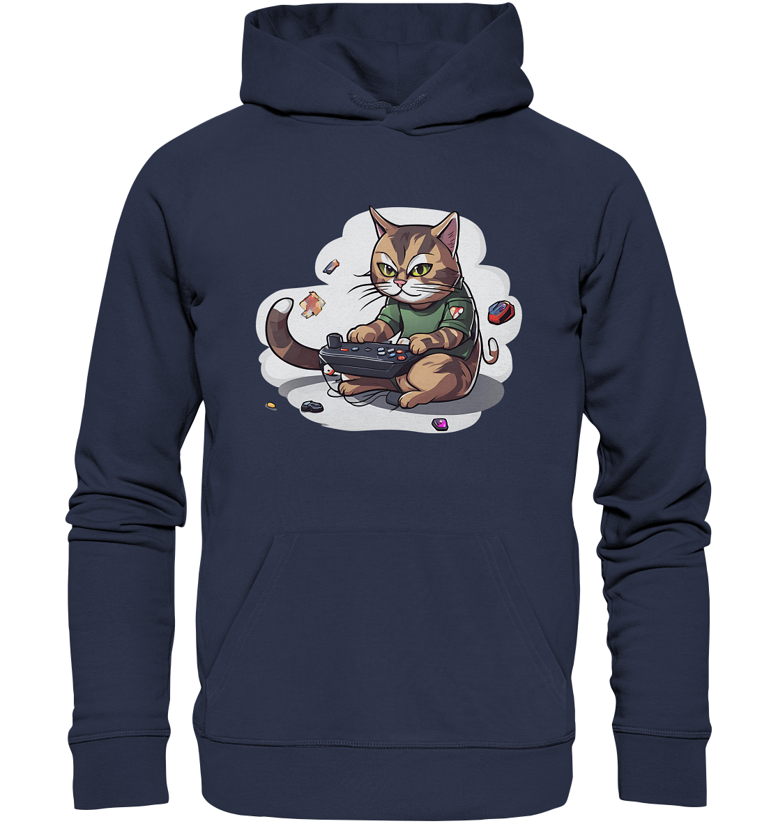 Gaming Cat - Premium Unisex Hoodie