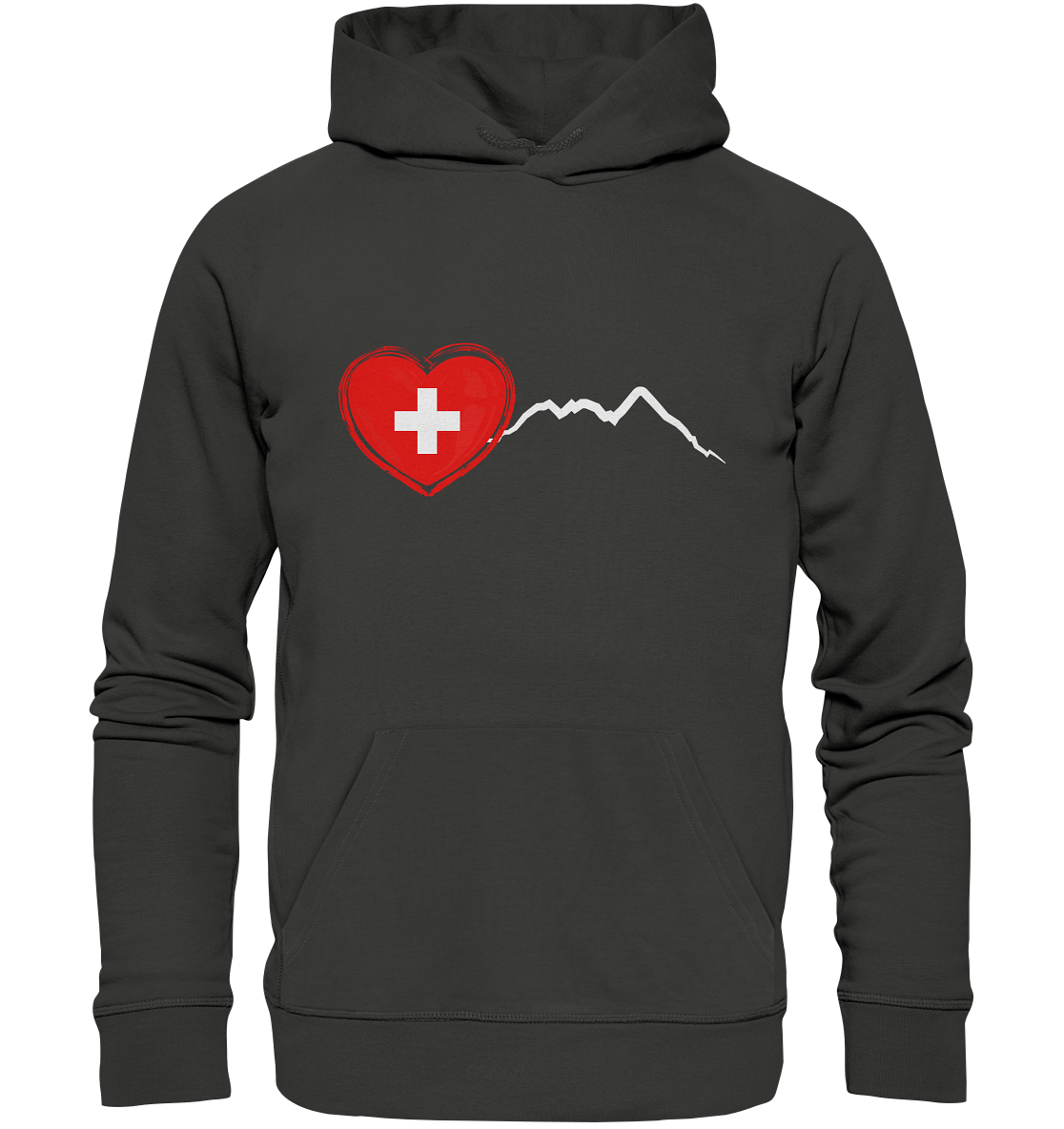 I Love Switzerland - Premium Unisex Hoodie
