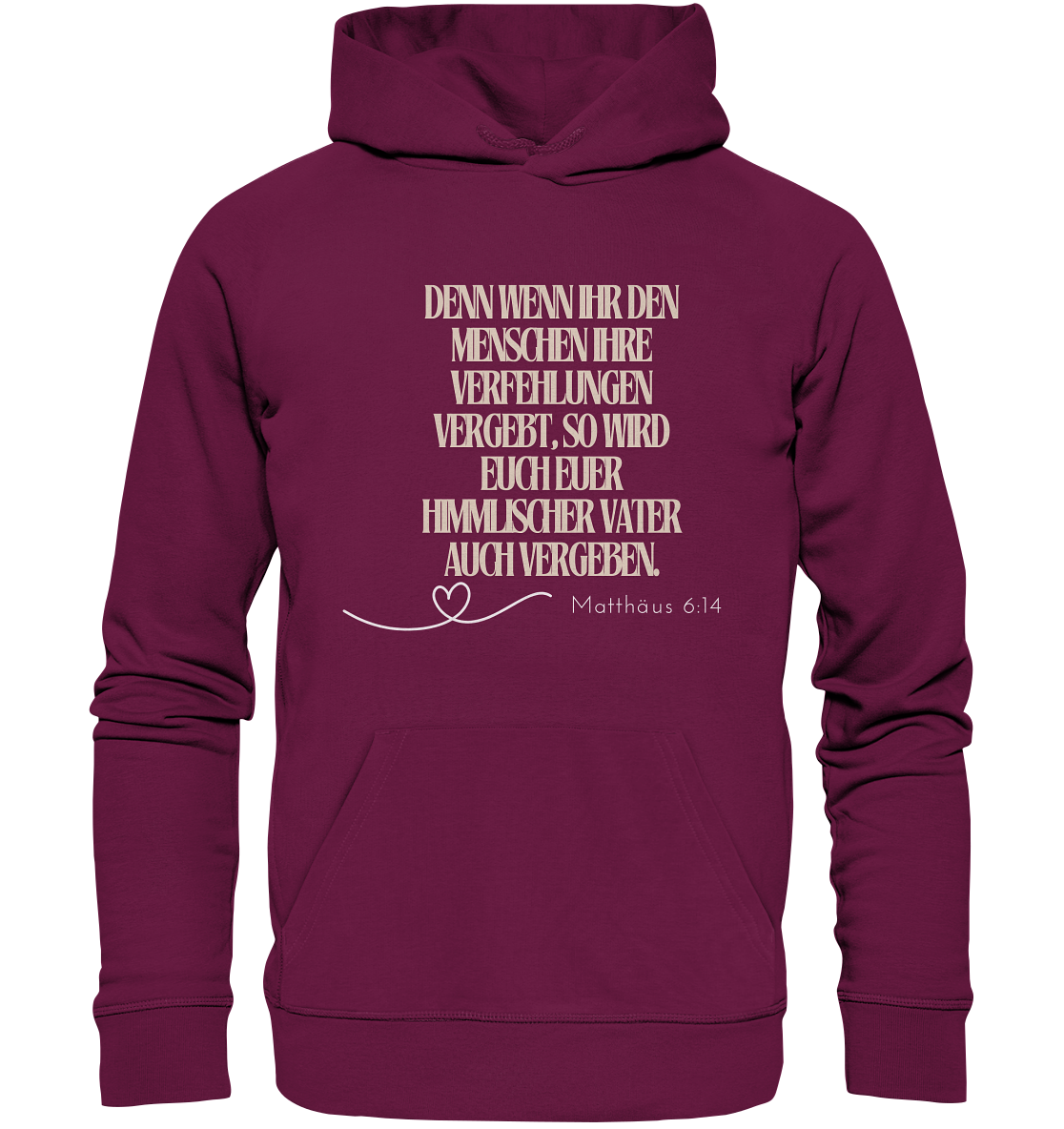 Vergebung - Premium Unisex Hoodie
