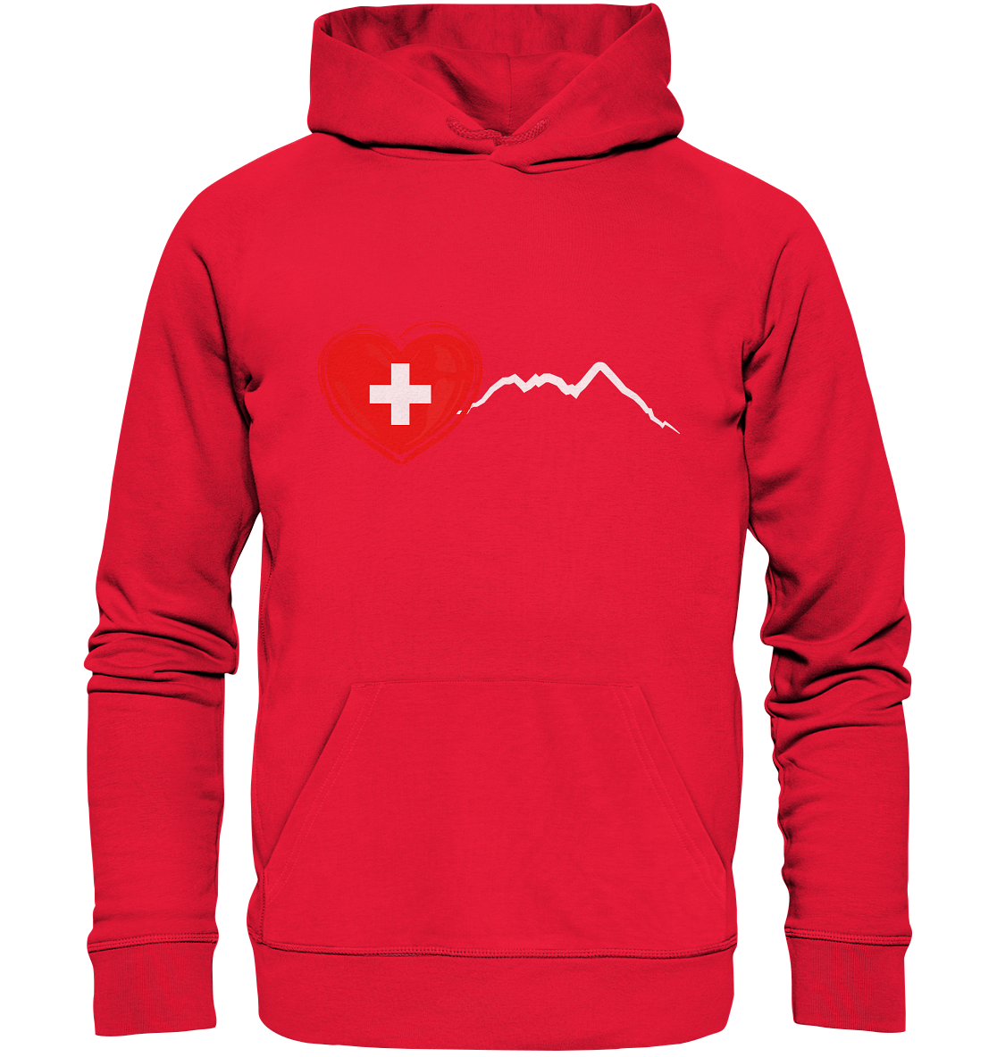 I Love Switzerland - Premium Unisex Hoodie