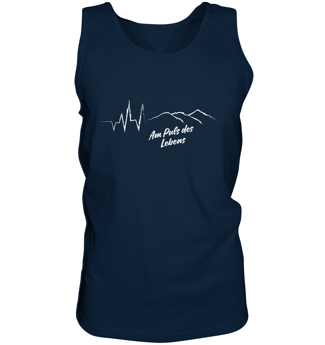 Am Puls des Lebens Berge - Tank-Top