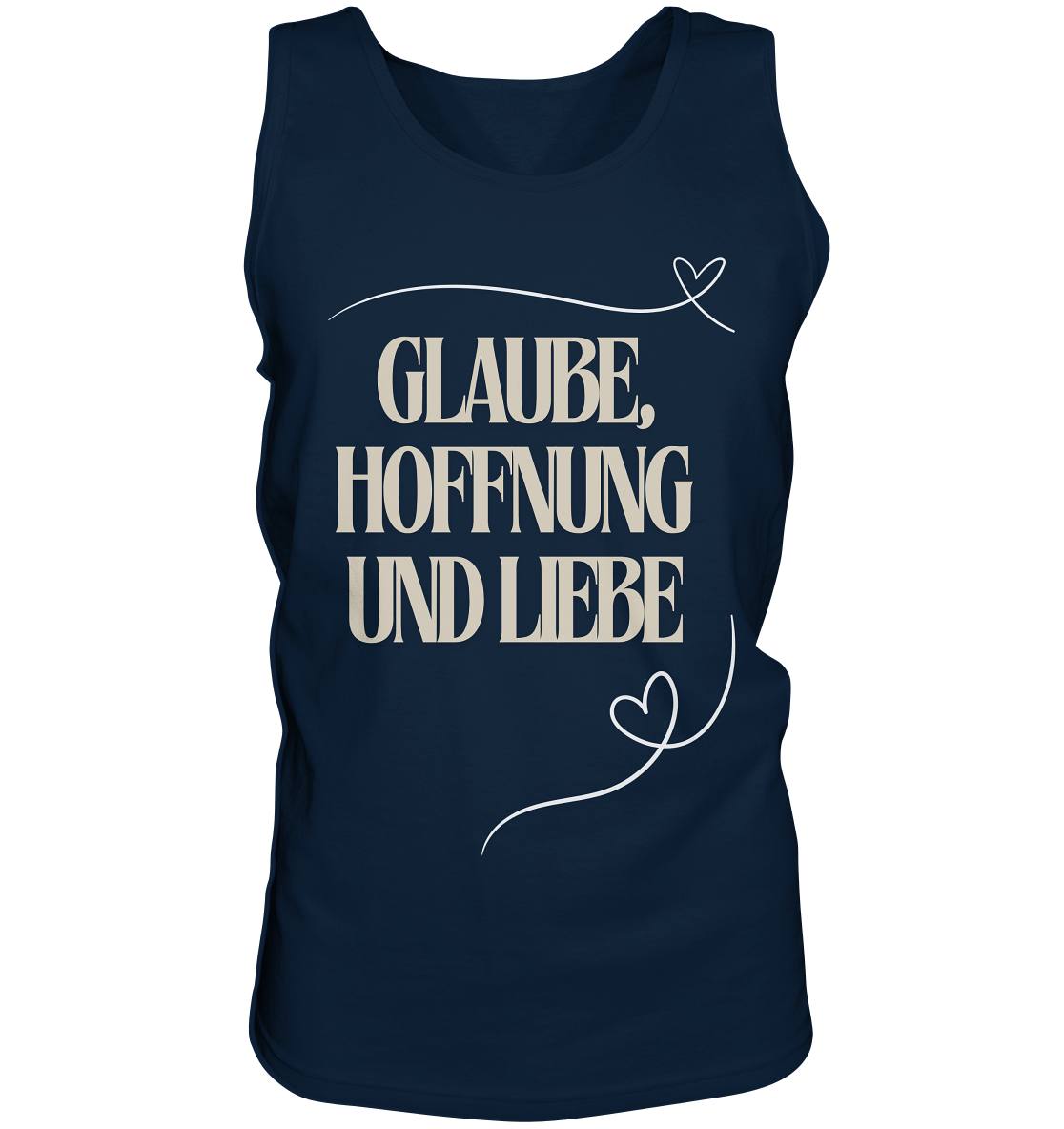 Glaube, Hoffnung und Liebe - Tank-Top