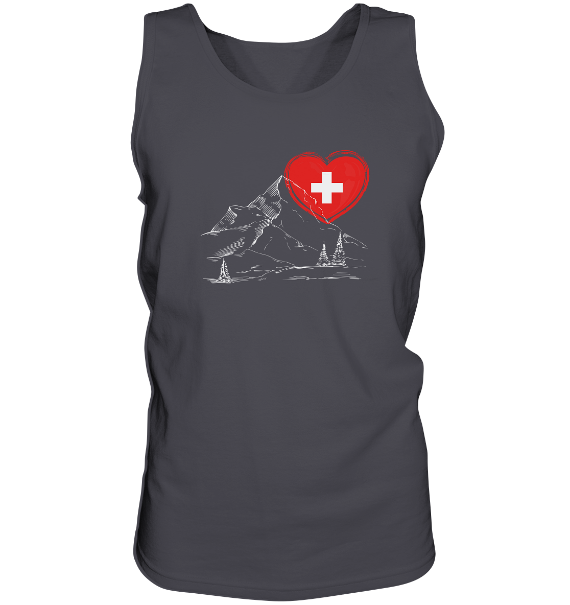 Schweizer Herz - Tank-Top
