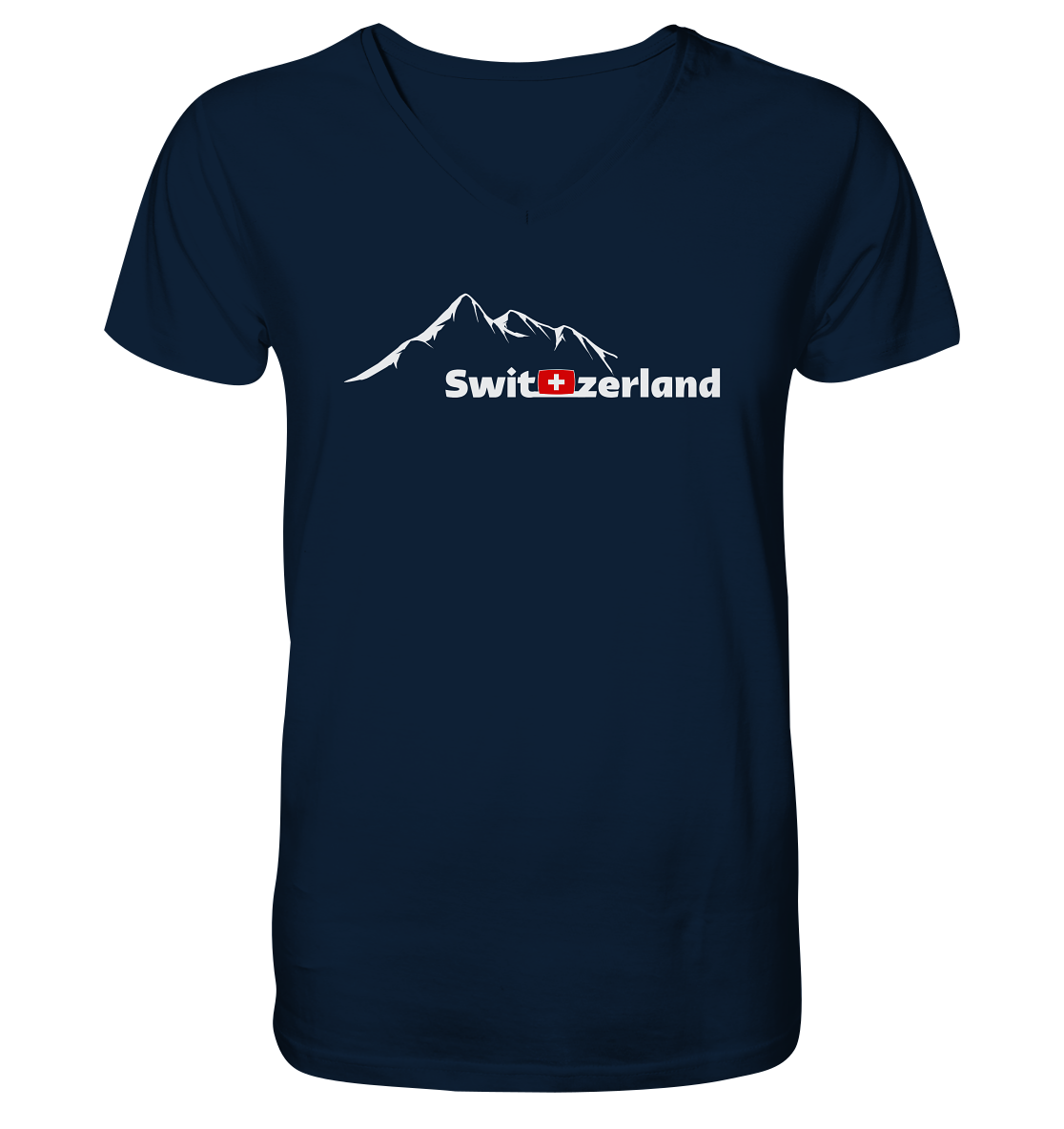Switzerland - V-Neck Shirt