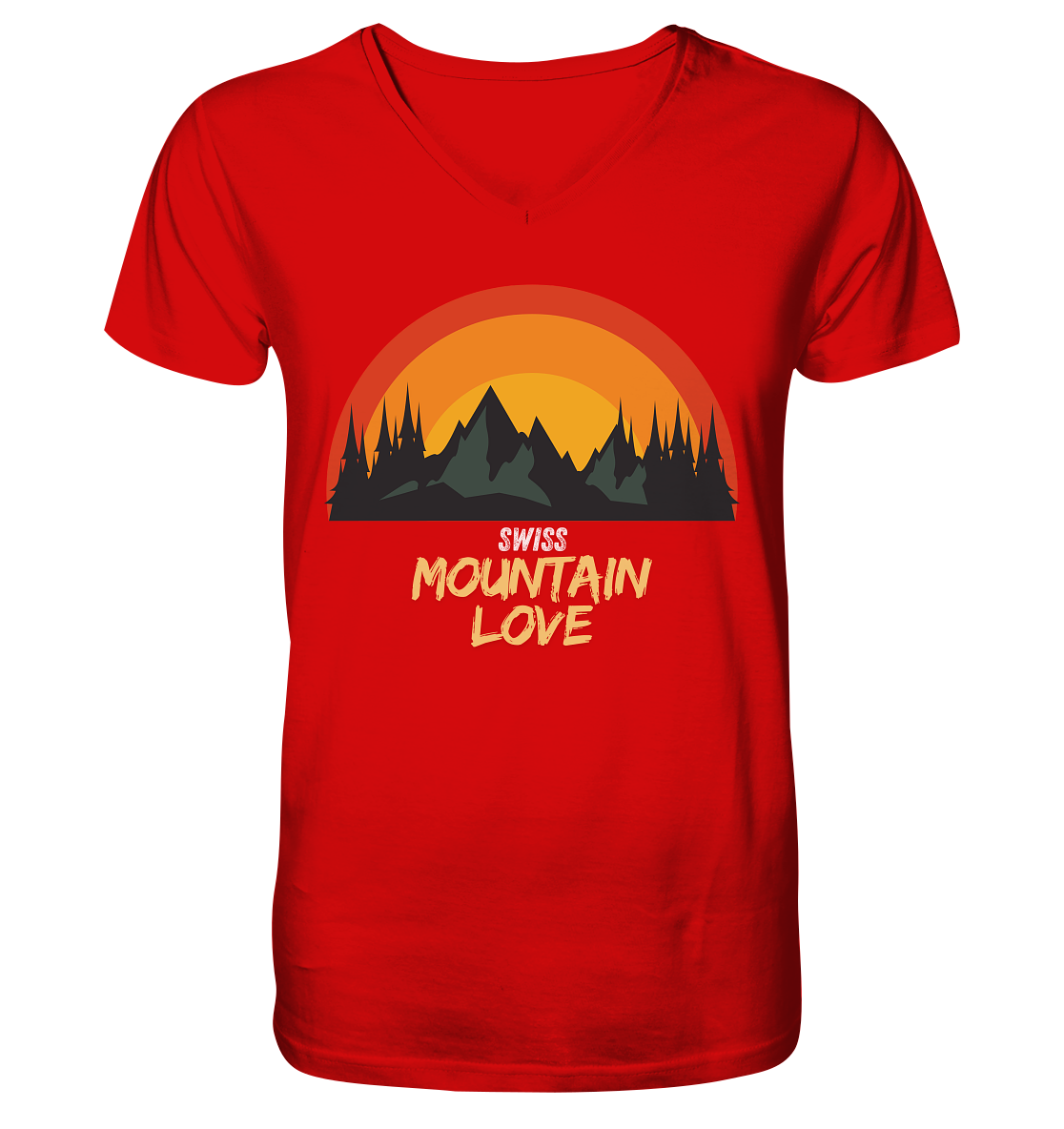 Mountain Love - V-Neck Shirt